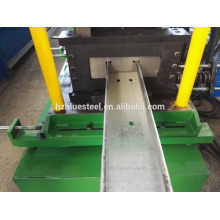 De Buena Calidad Precio Cambiar el tamaño Techo Marco CZ Canal Sección En Forma De Purling Mill Cold Roll Forming Machine En Venta